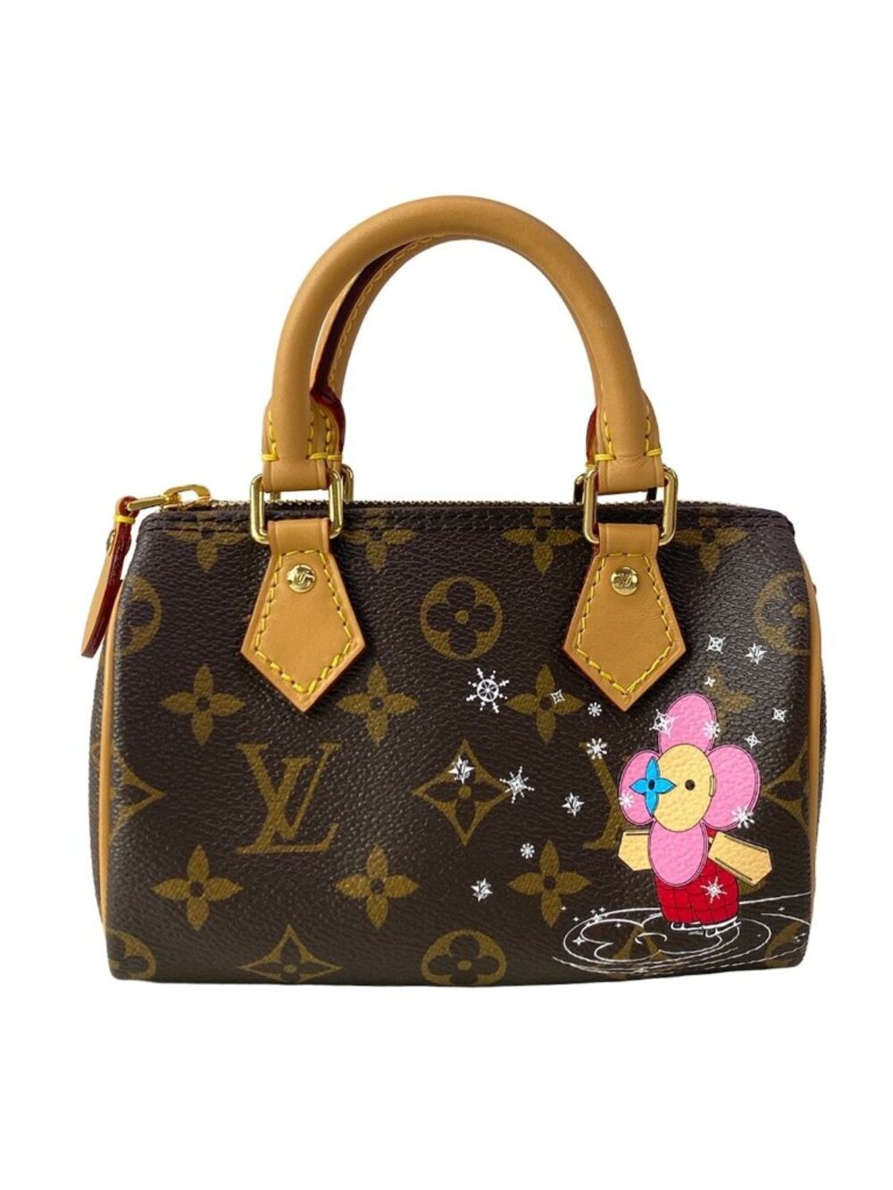 Louis Vuitton Handbag Vivienne Nano Speedy Monogram Rose